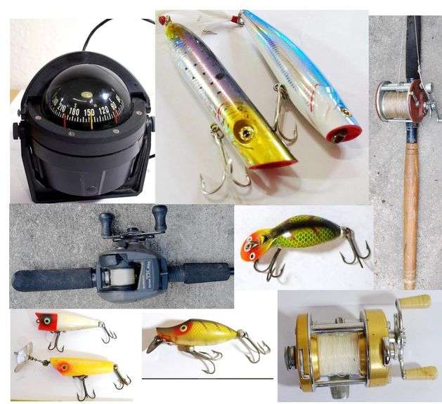 Sunglo FISHING TACKLE, GEAR New, Used & Vintage! Online Florida Estate Auction - Shipping Available