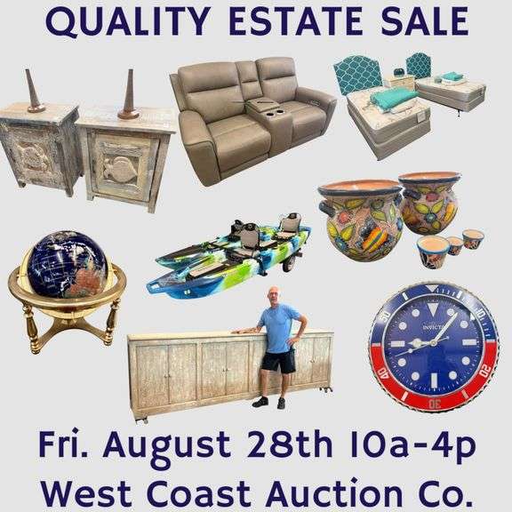  Quality Estate Furniture, Interiors & More.... Curated Estate Sale ( Cash & Carry )