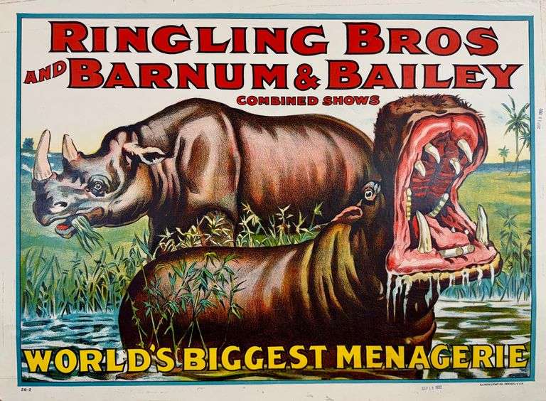 CIRCUS MEMORABILIA AUCTION